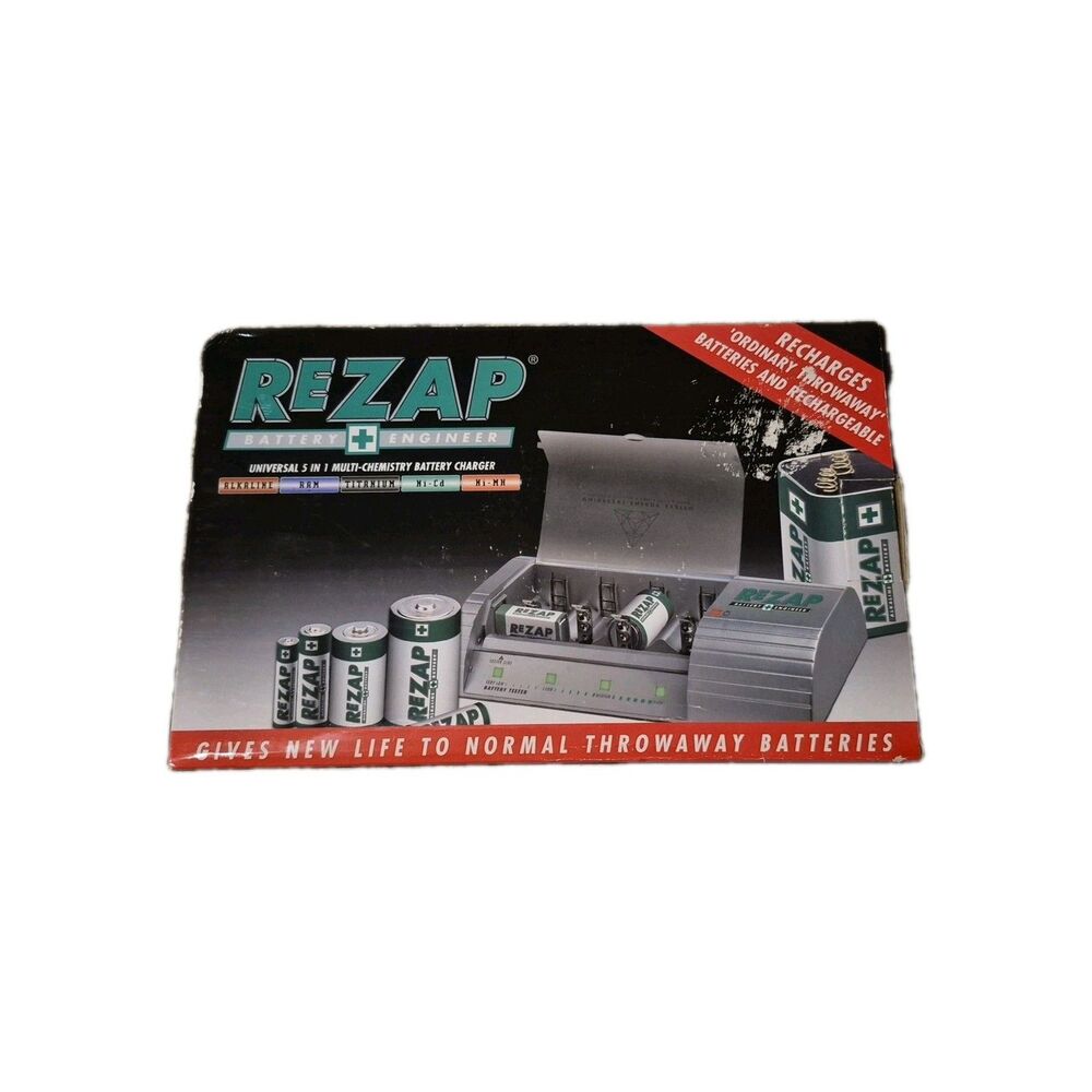 REZAP Battery Engineer Universal 5 in 1 Multi Chem Battery Charger RBC 883 - Picture 2 of 6